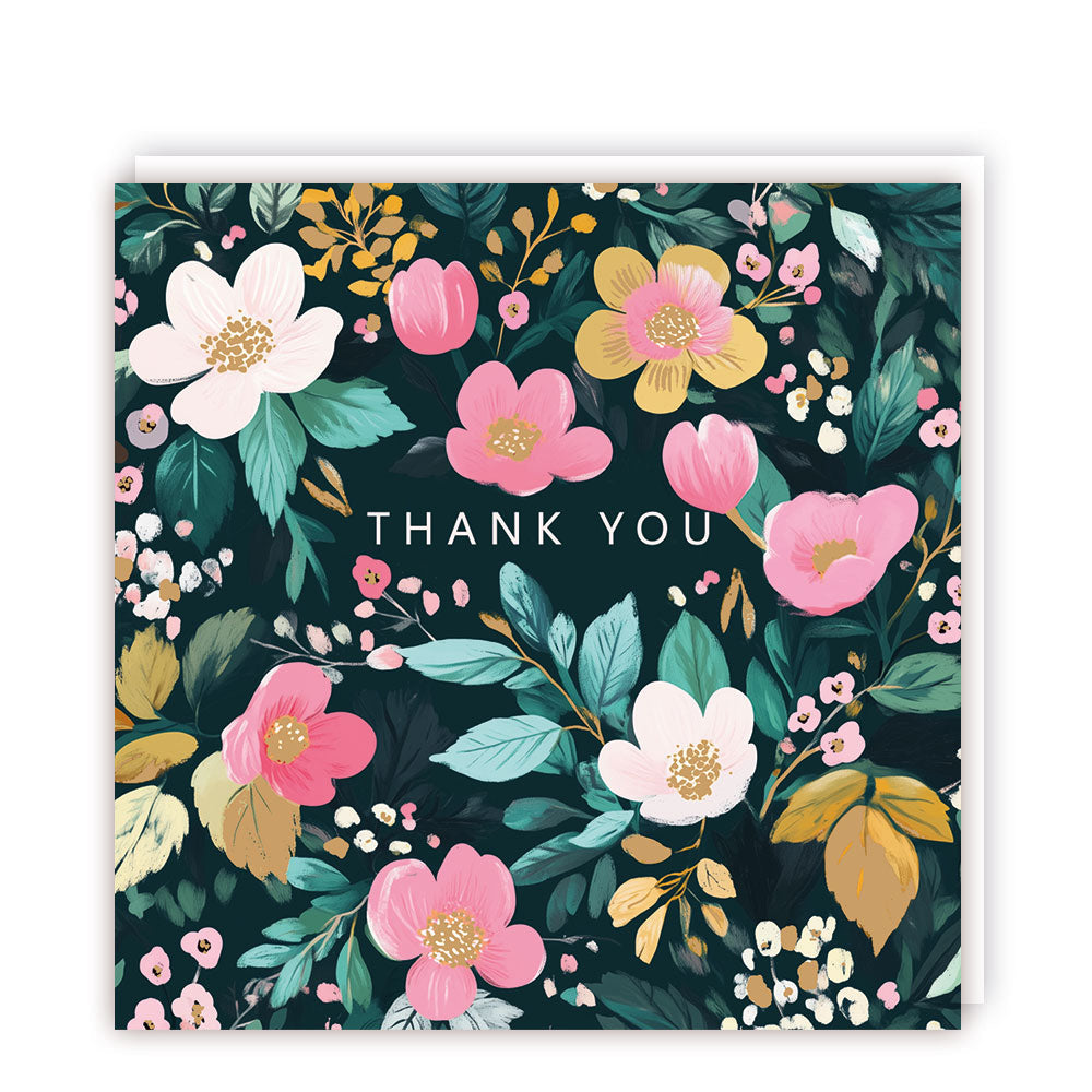 Expertly crafted with a delicate floral design and foil detailing, the J2564 Small Card is the perfect way to express gratitude. Its small size adds a touch of elegance and charm to any message. Say thank you with style.